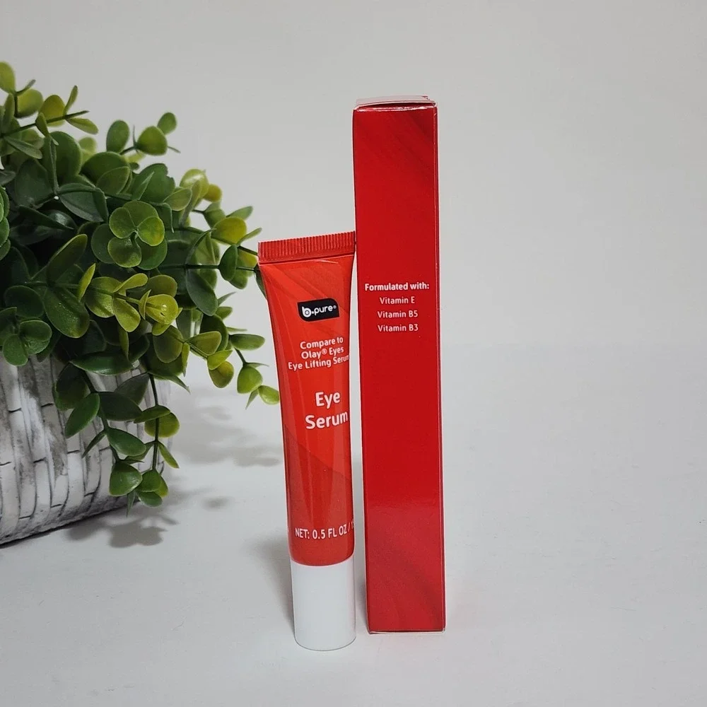 Revitalizing Eye Lifting Serum Vitamin E B5 B3 Paraben-Free 0.5 fl oz / 15 mL